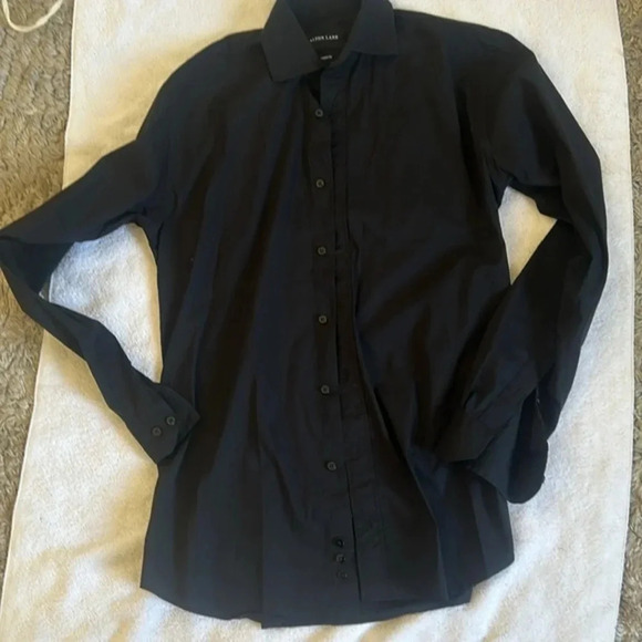 ALTON LANE men’s black shirt‎ size M - Picture 8 of 10